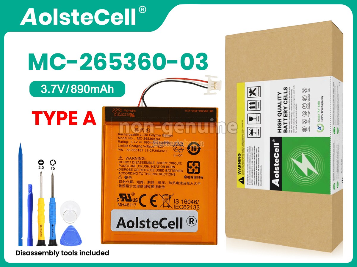 Batteria per Amazon KINDLE 7TH GENERATION