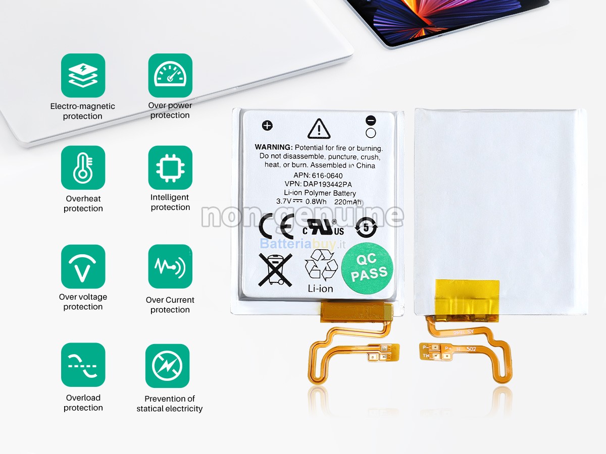 Batteria per Apple IPOD NANO 7