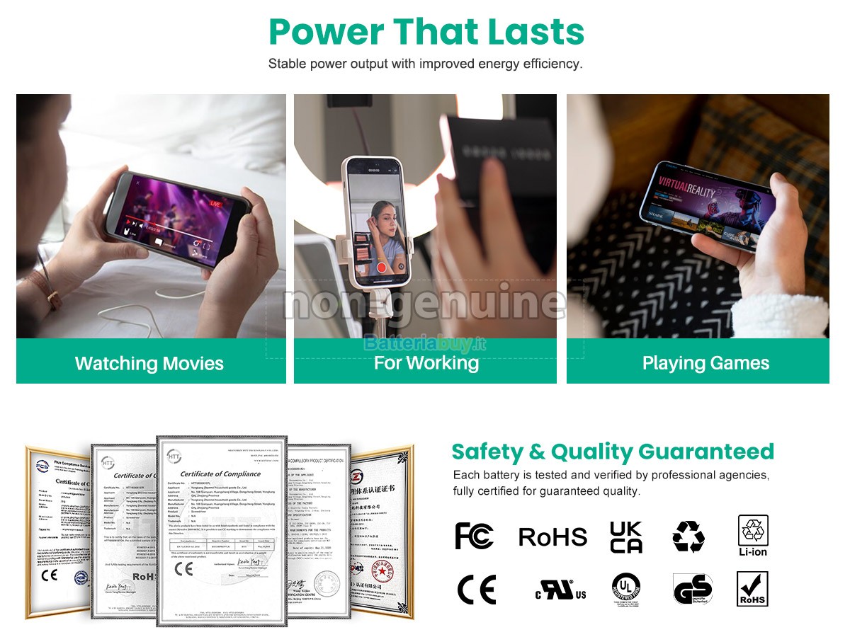 Batteria per Apple A1644