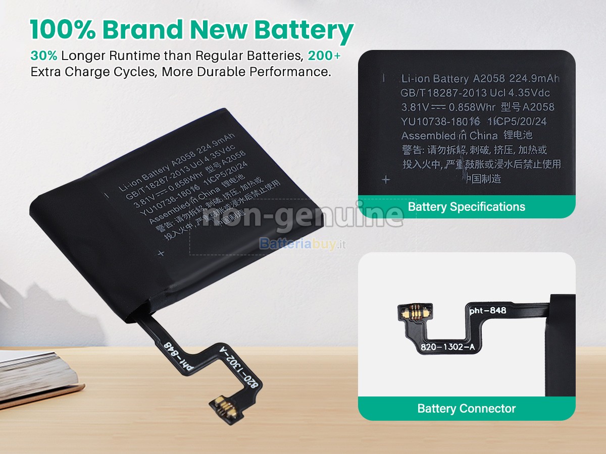 Batteria per Apple MTVA2B/A