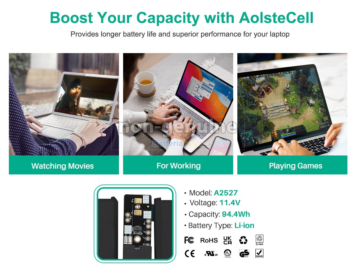 Batteria per Apple A2485