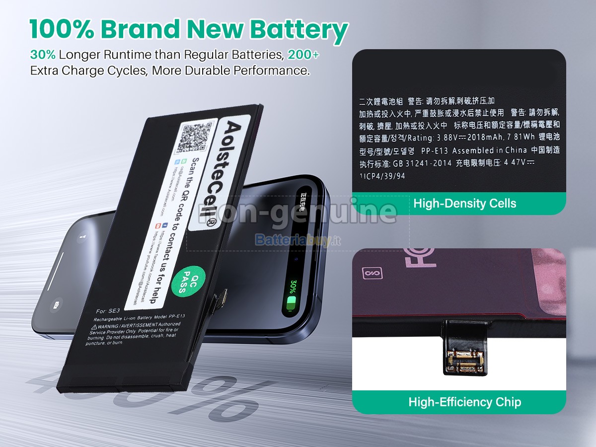 Batteria per Apple A2782