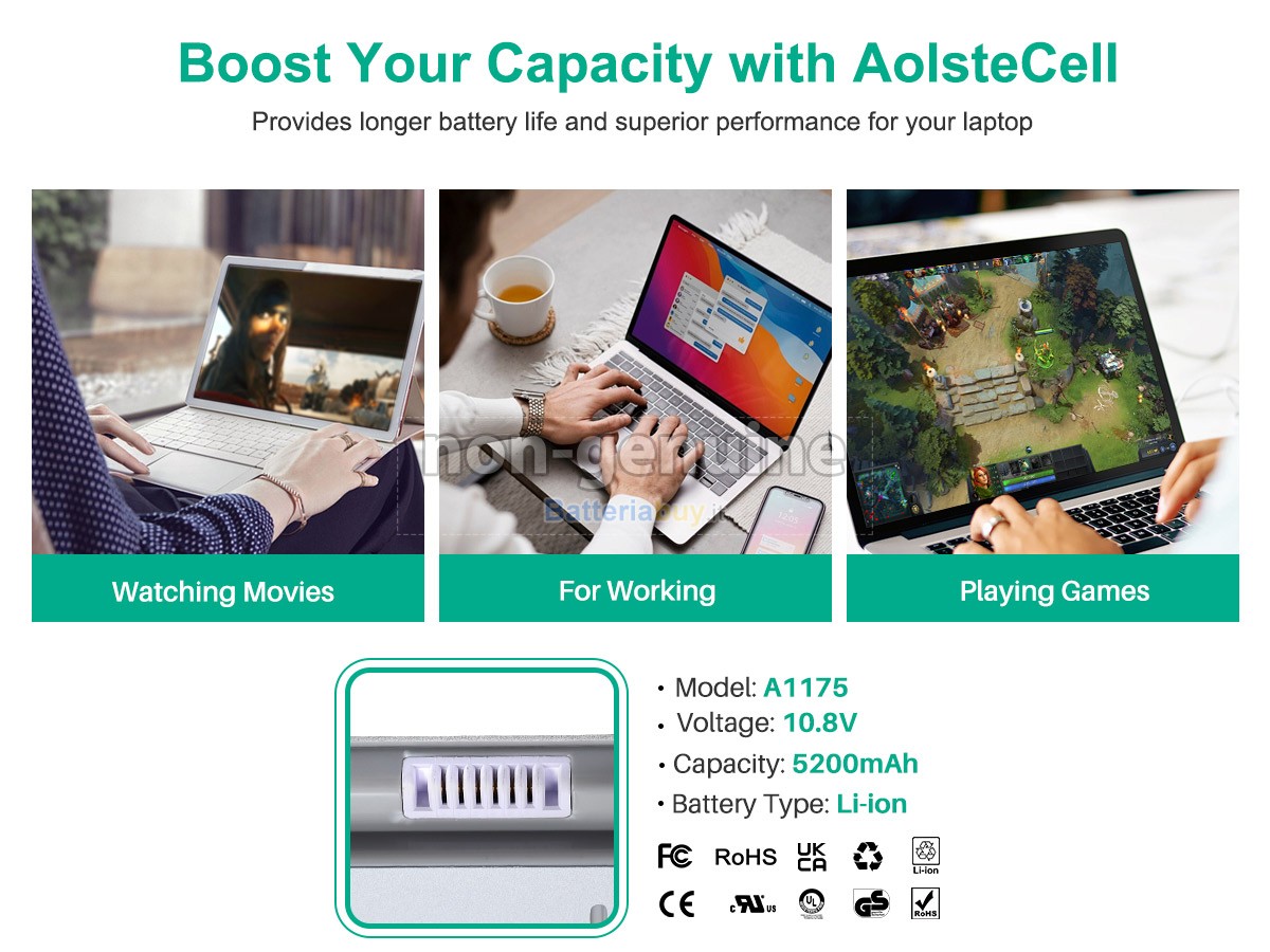 Batteria per Apple MA463LL/A