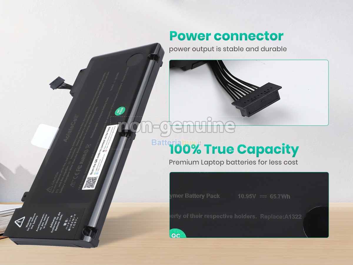 Batteria per Apple A1278 EMC 2326