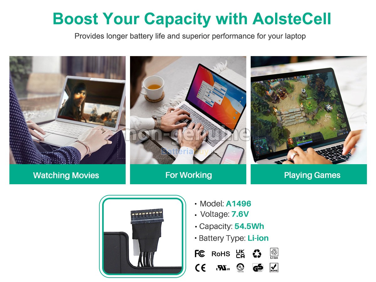 Batteria per Apple MQD32X/A