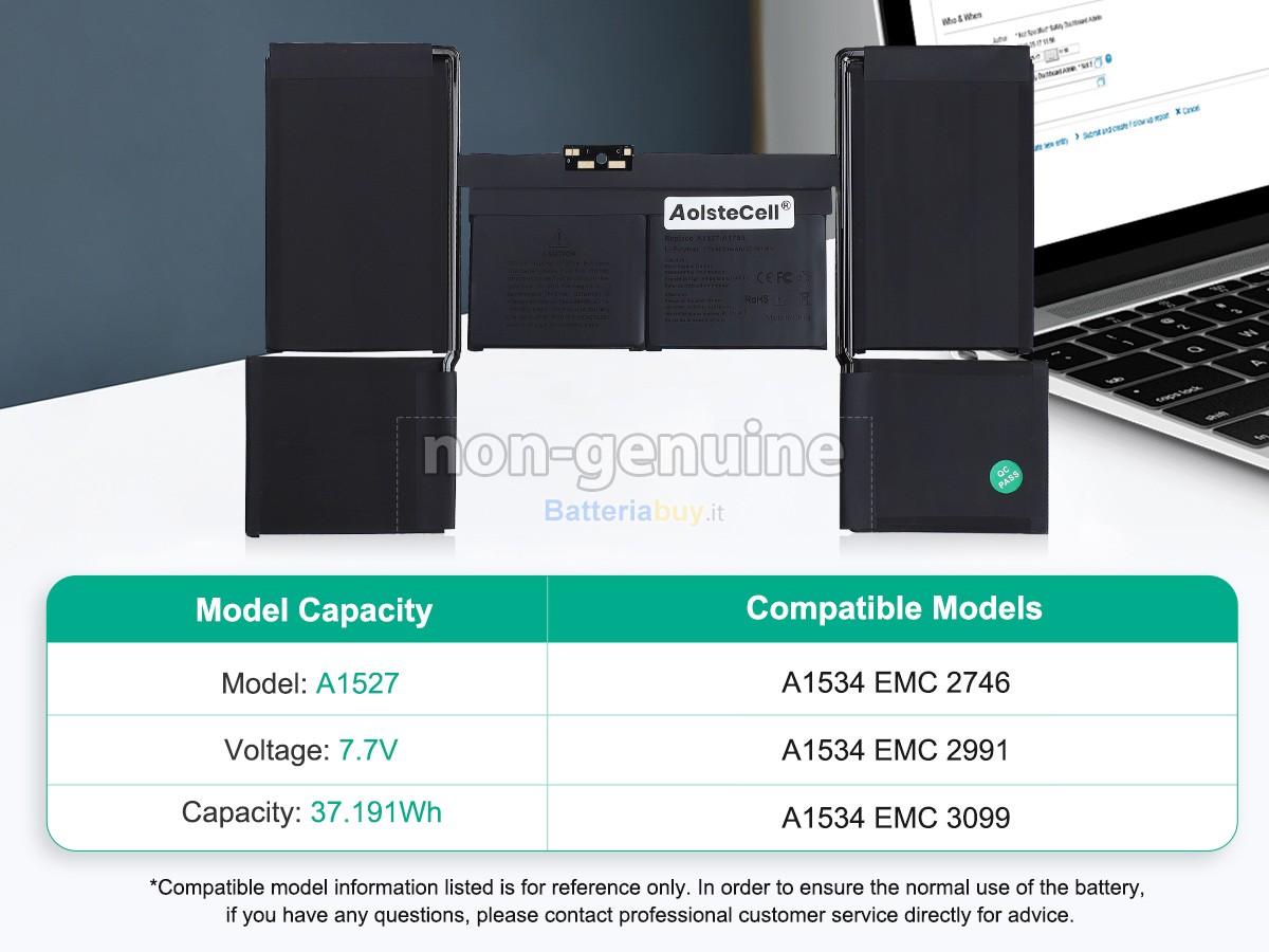 Batteria per Apple MK4M2