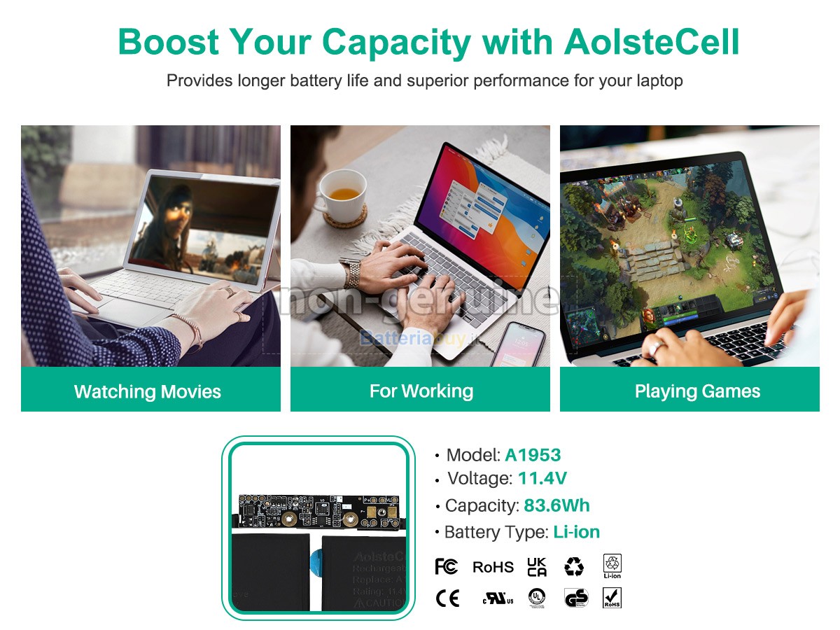 Batteria per Apple MV912LL/A*