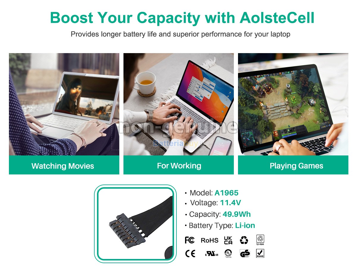 Batteria per Apple MVH22LL/A