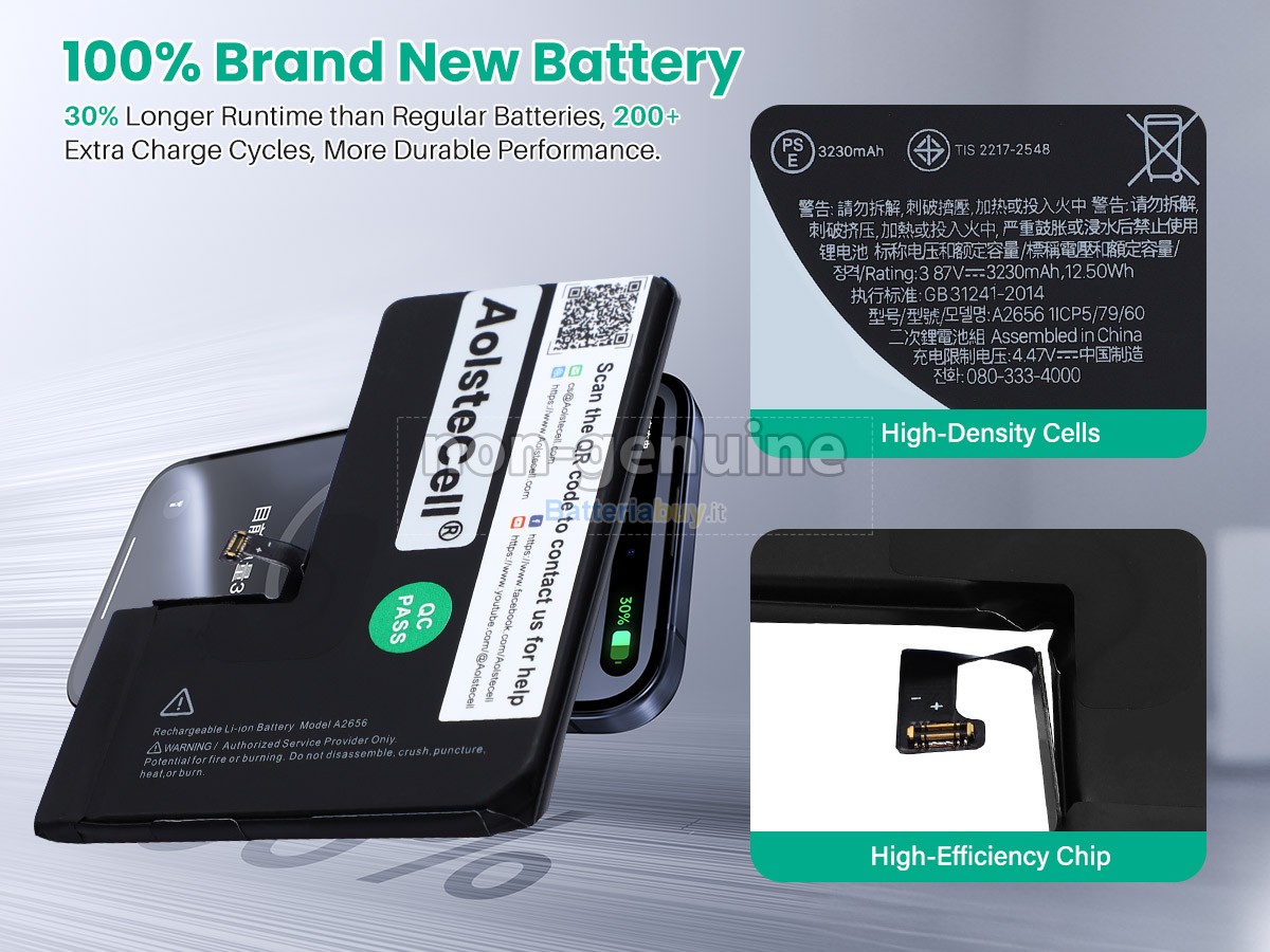 Batteria per Apple IPHONE 13 PRO