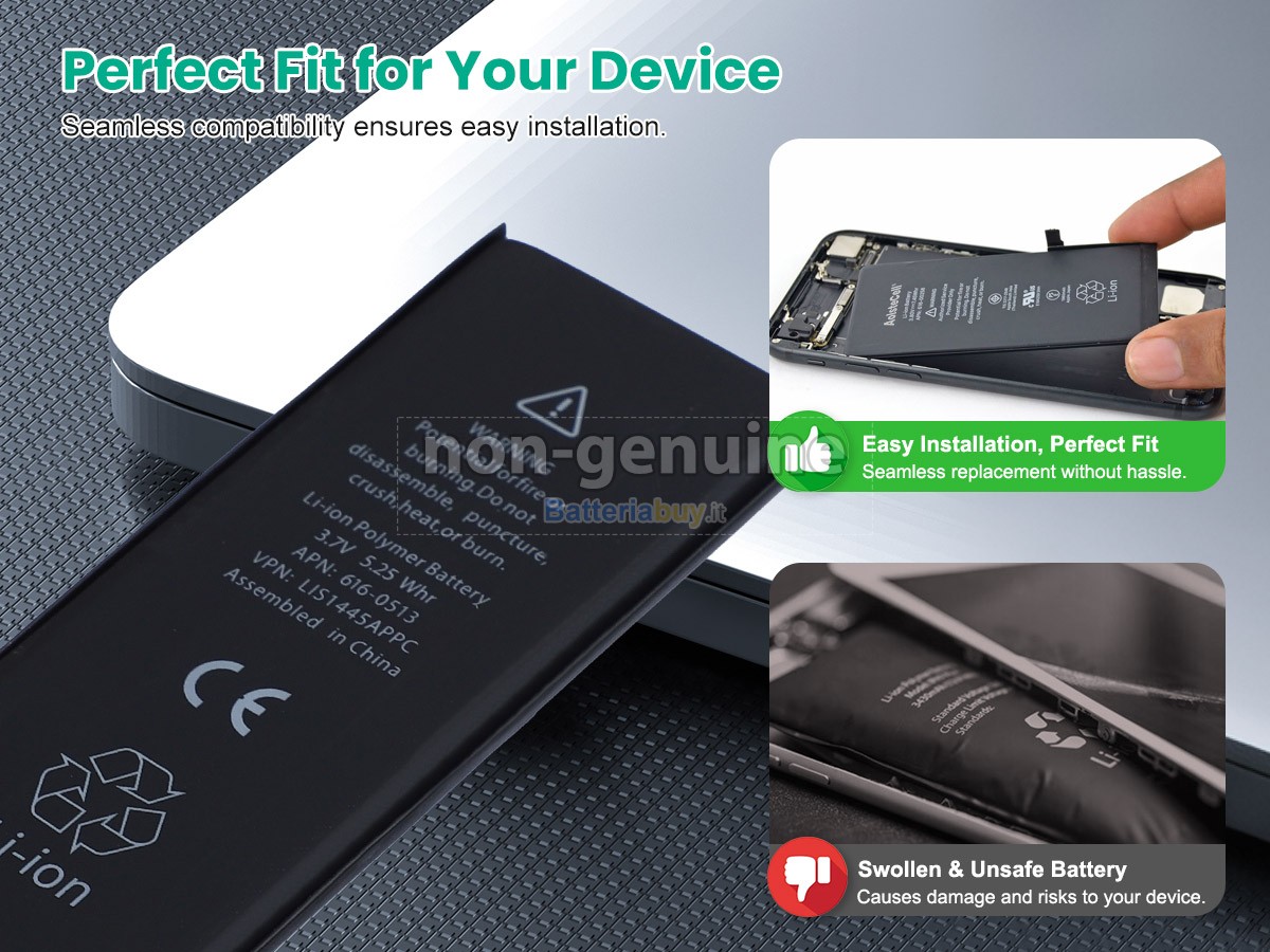 Batteria per Apple A1332