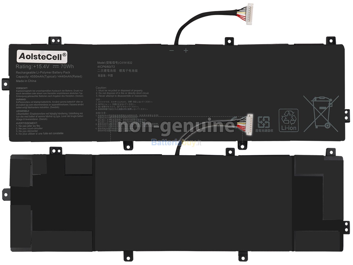 Batteria per Asus C31N1831
