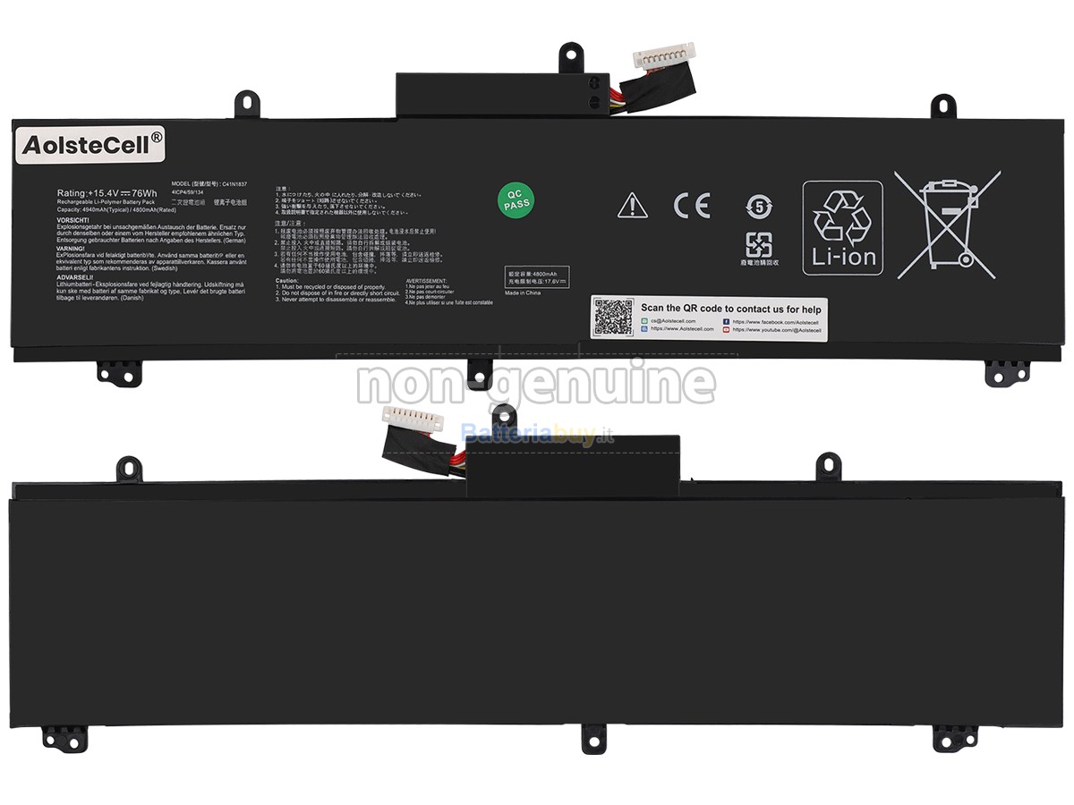Batteria per Asus 0B200-03380200