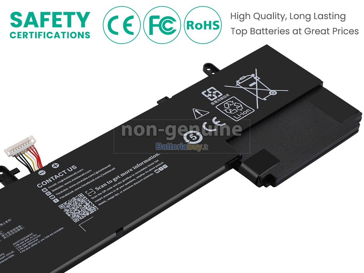 Batteria per Asus ZenBook 15 UX534FA