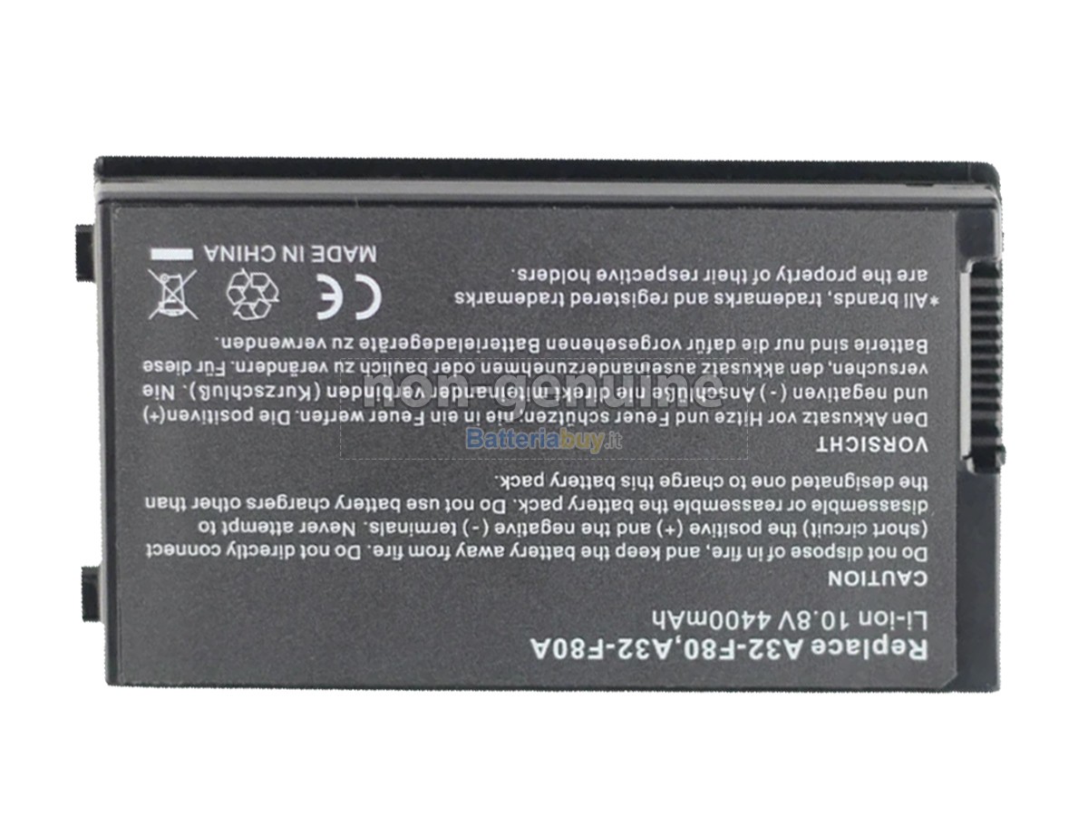 Batteria per Asus A32-F80A