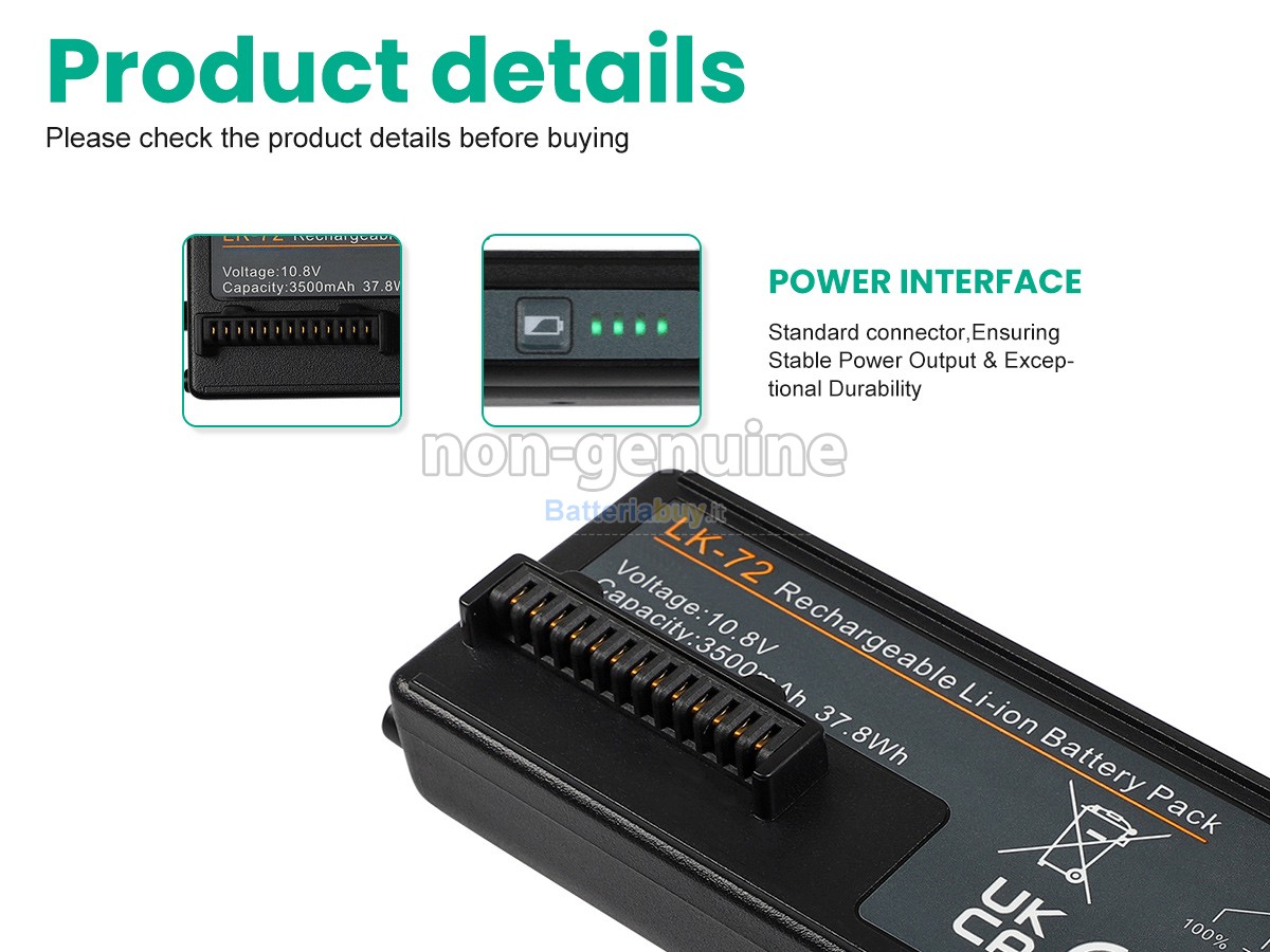 Batteria per Canon K30382