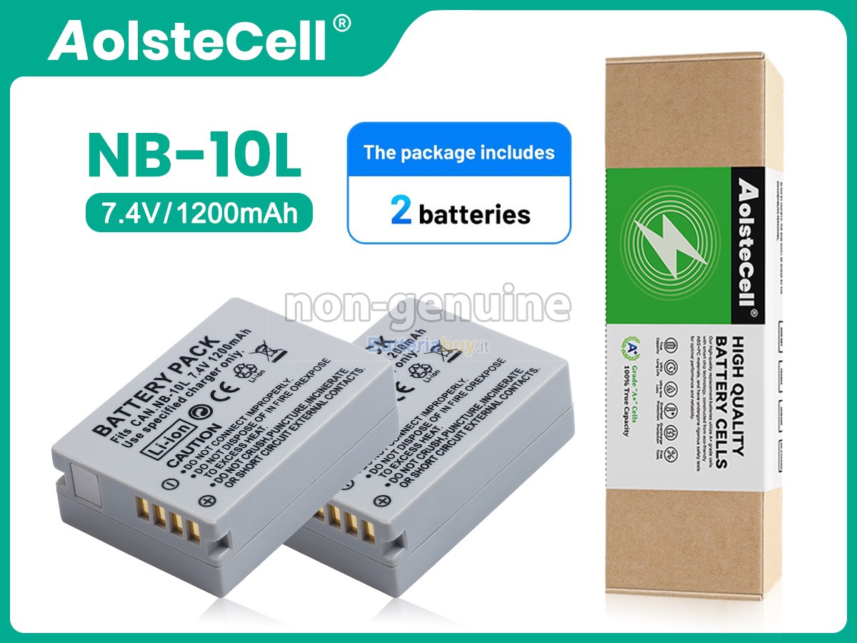 Batteria per Canon NB-10L