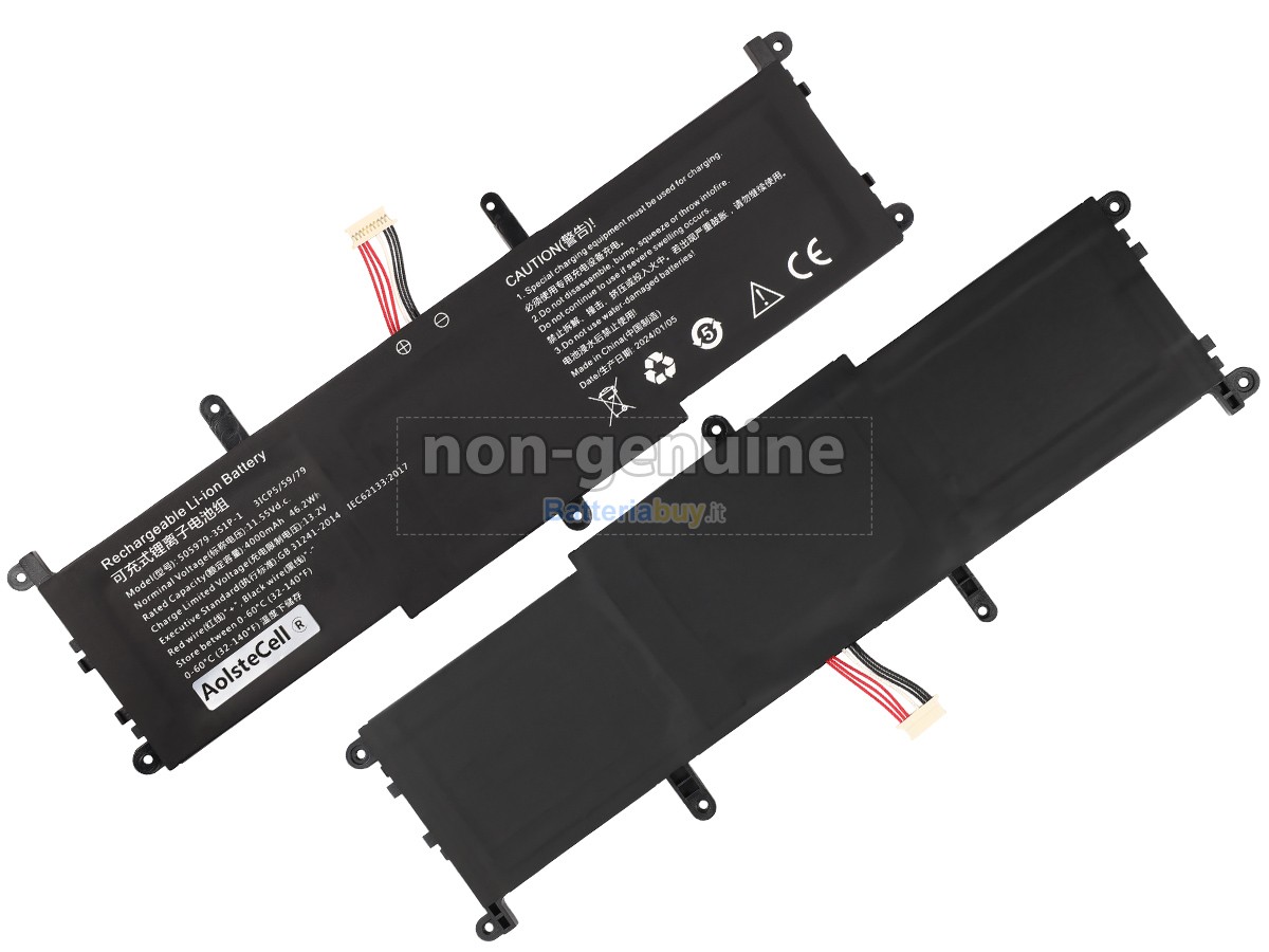 Batteria per CHUWI 505979-3S1P-1