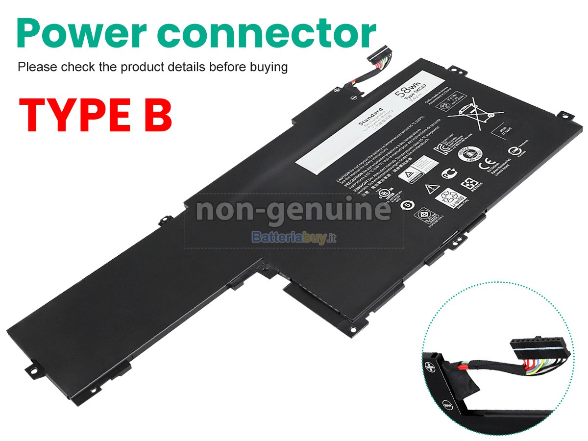 Batteria per Dell Inspiron 14 7000