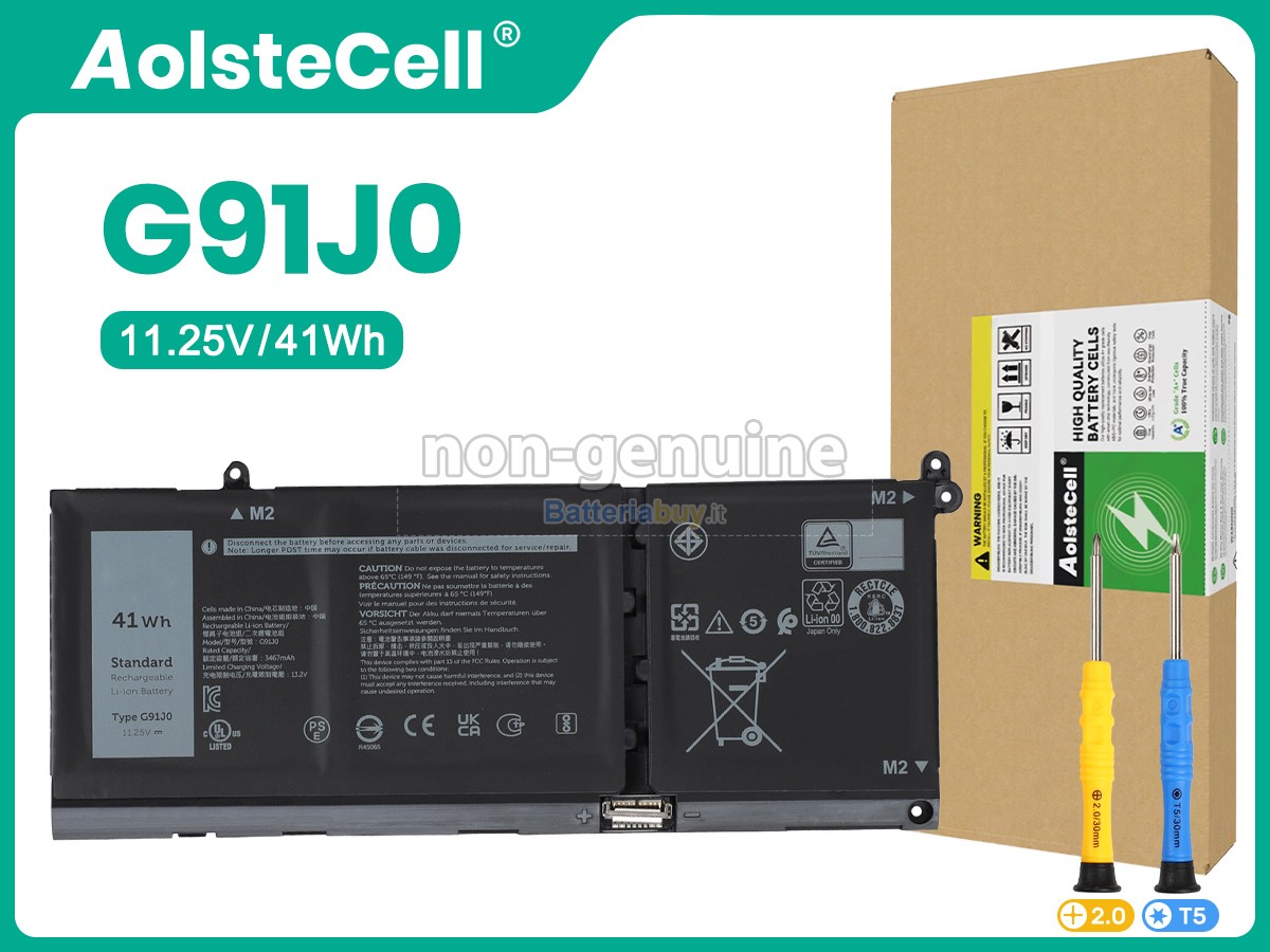 Batteria per Dell G91J0