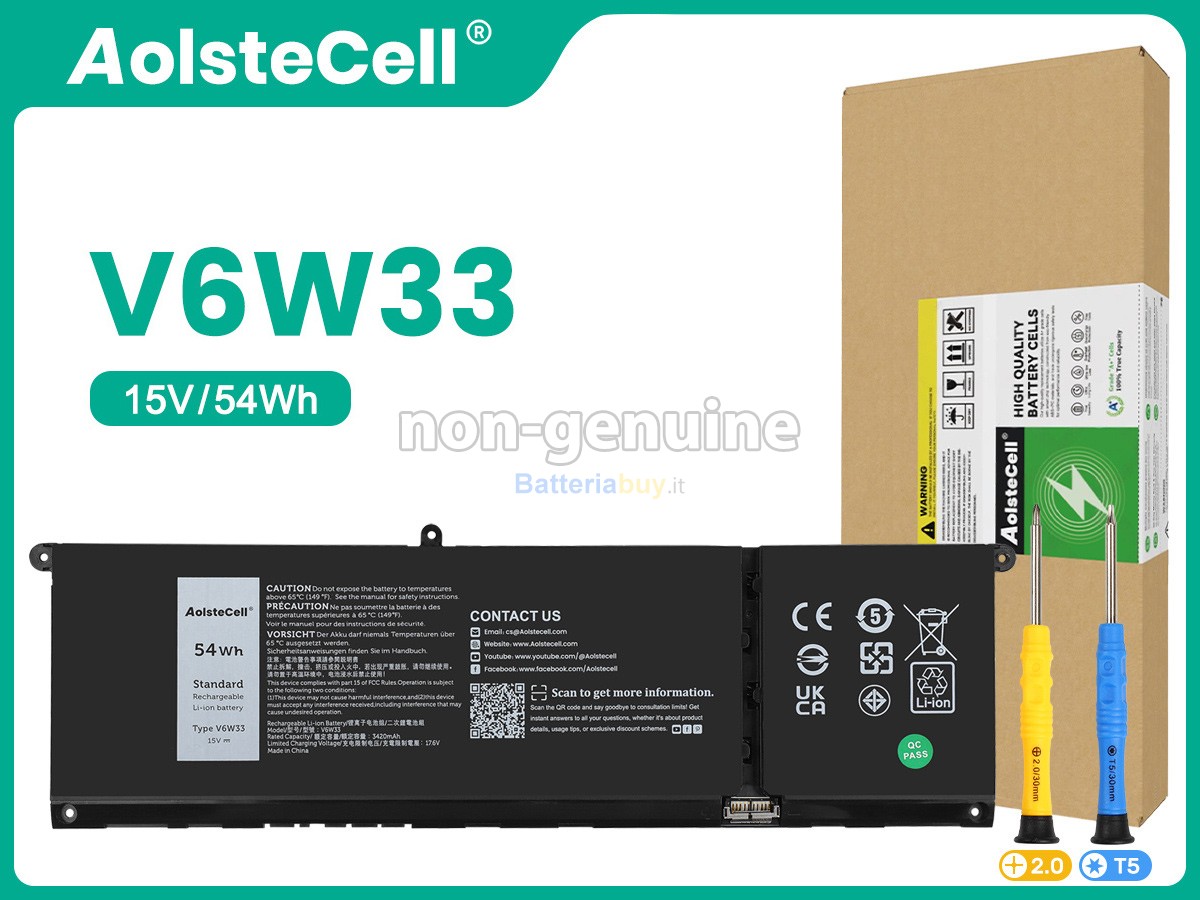 Batteria per Dell WV3K8