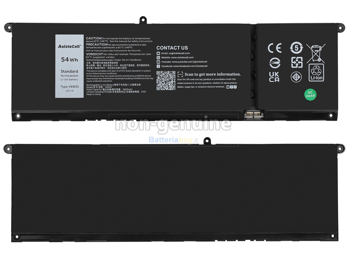 Batteria per Dell WV3K8