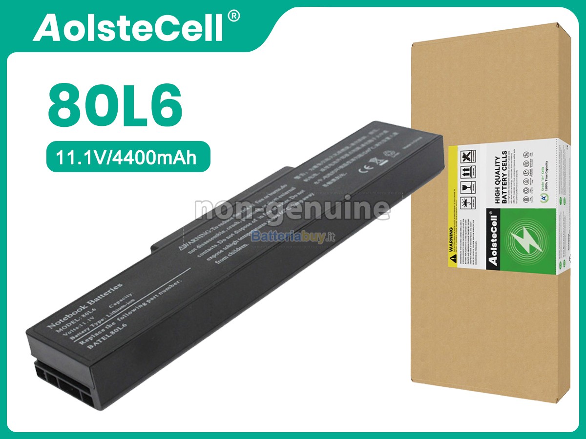 Batteria per Dell BATE80L6