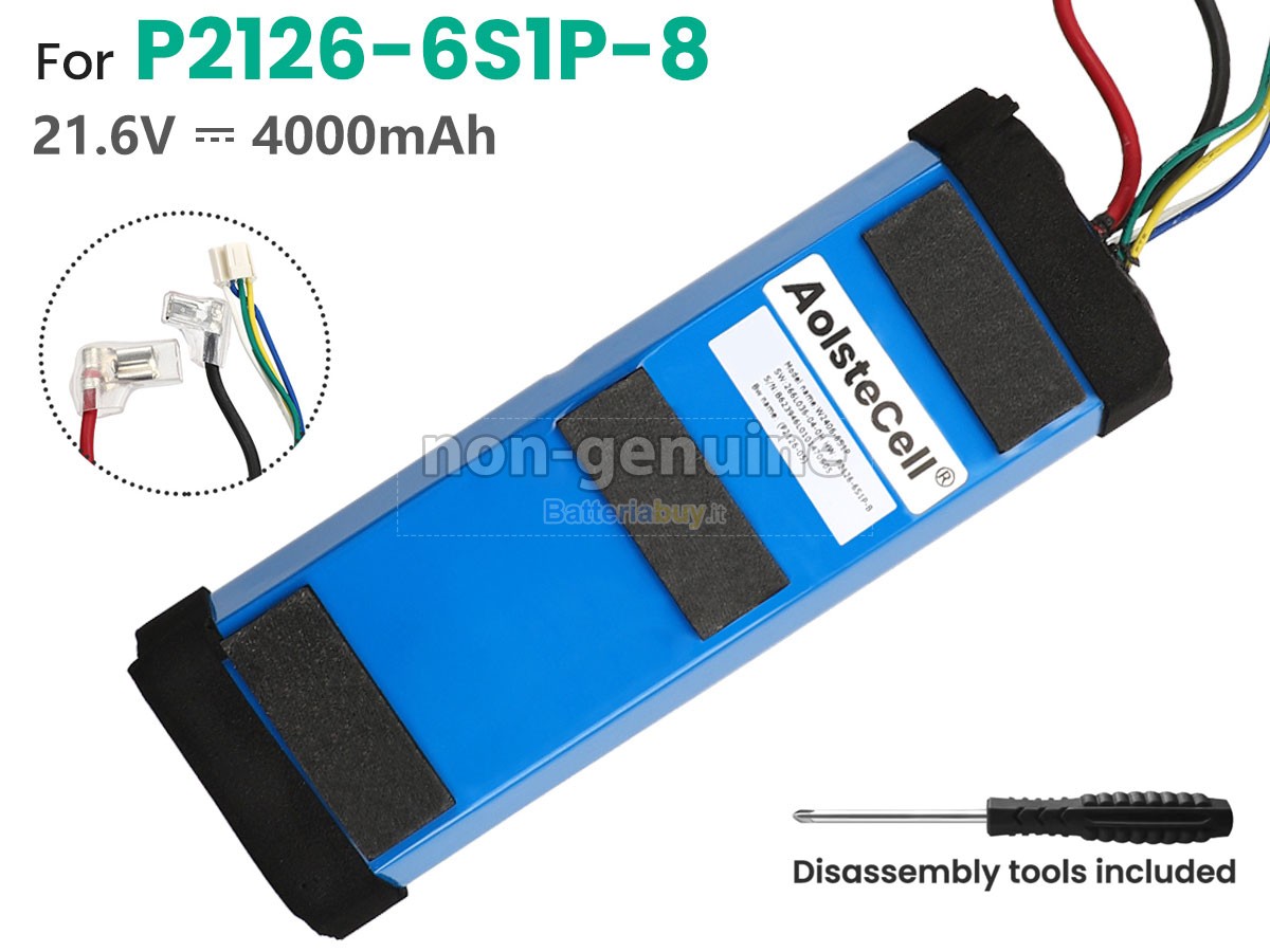Batteria per Dreame P2126-6S1P-8