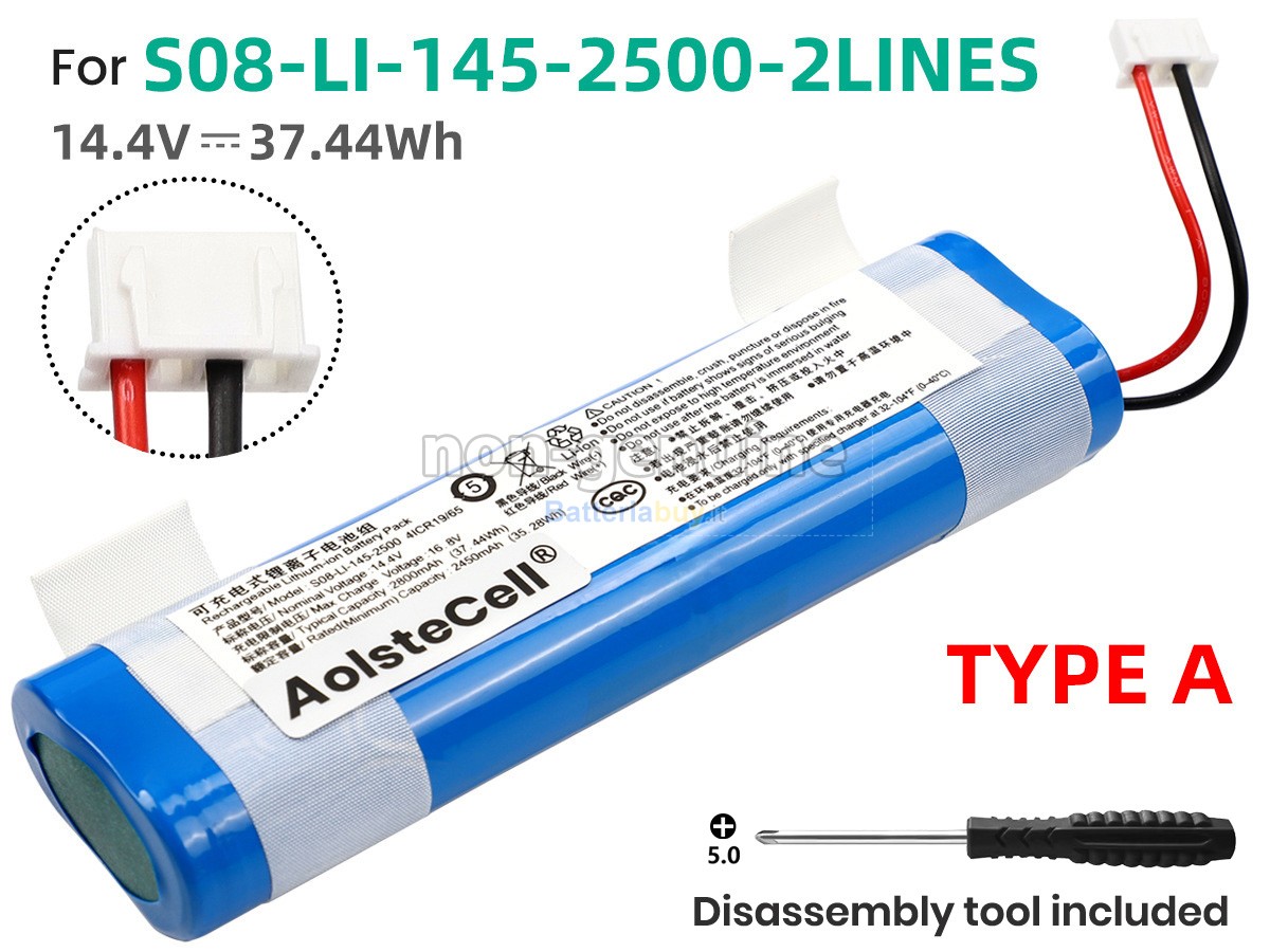 Batteria per Ecovacs DJ35