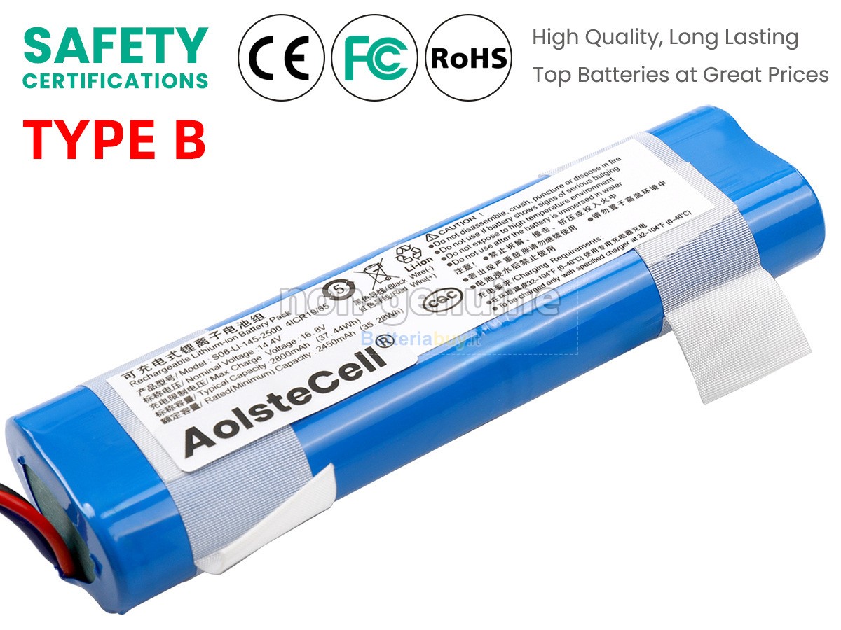 Batteria per Ecovacs DJ35