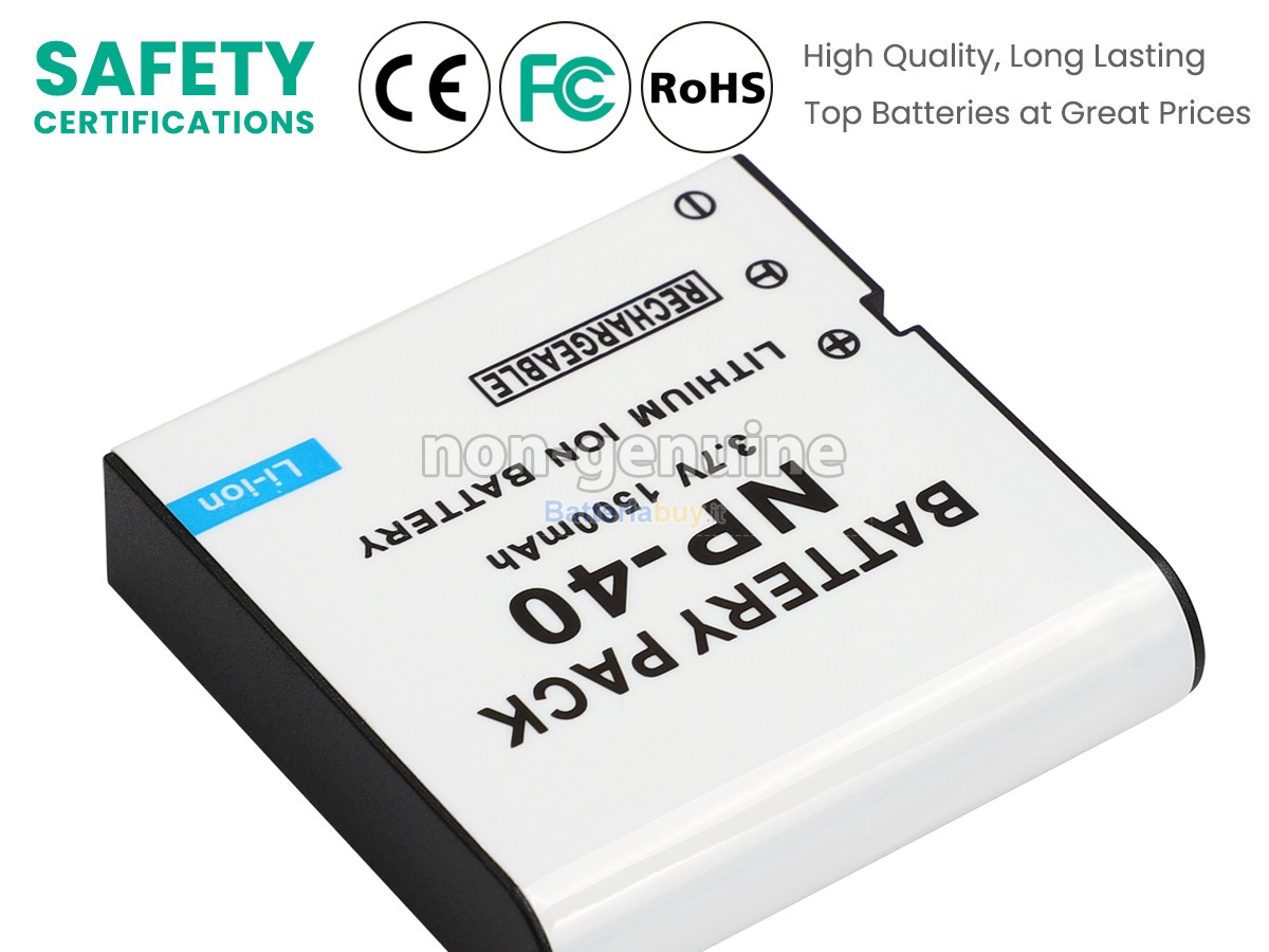 Batteria per Fujifilm NP-40
