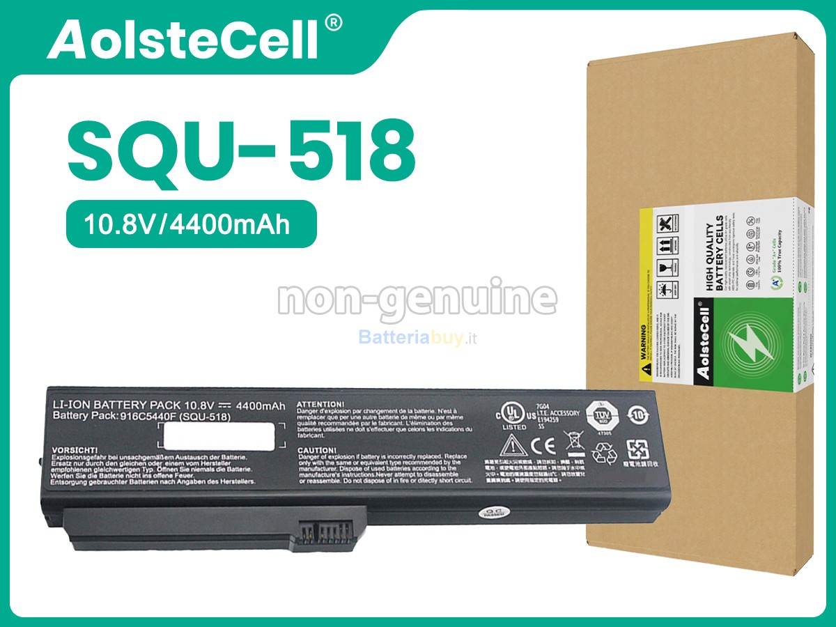 Batteria per Fujitsu SQU-518