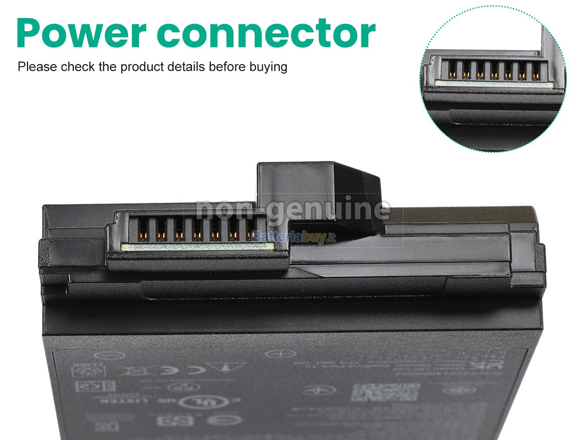 Batteria per Getac 242128700001