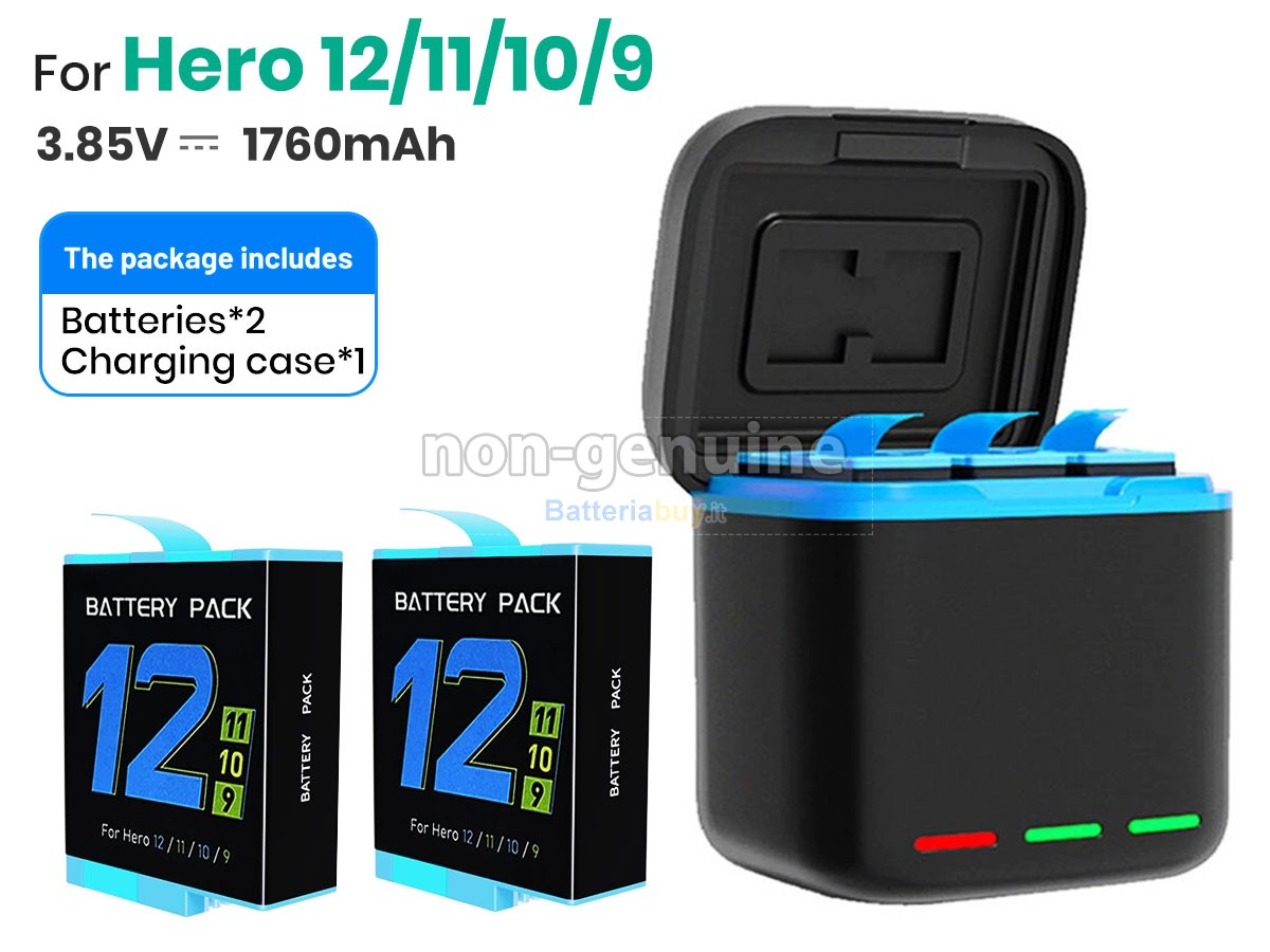 Batteria per GoPro SPBL1B