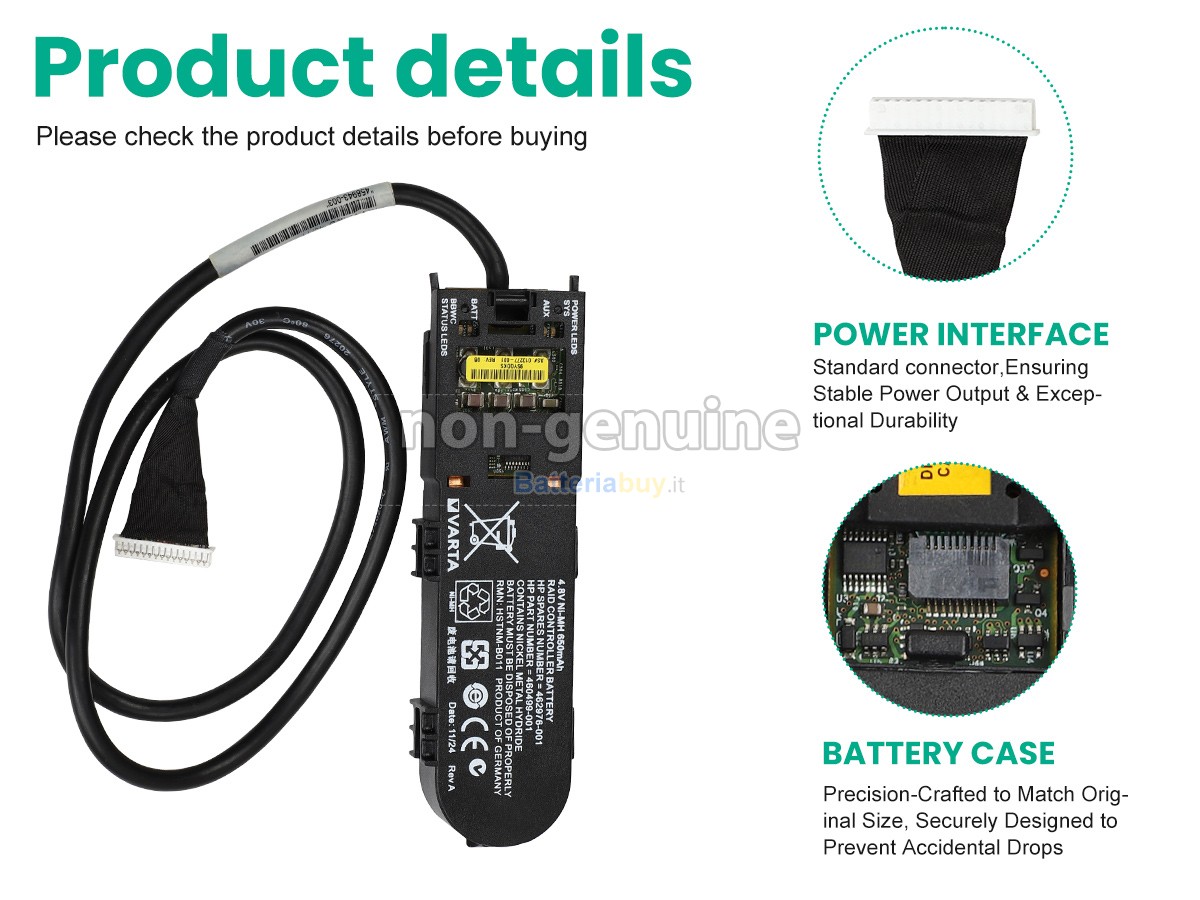 Batteria per HP P410I