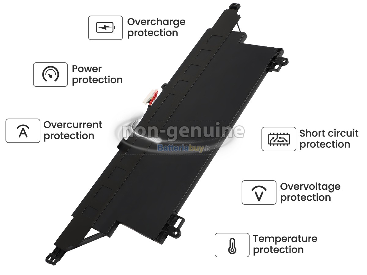 Batteria per HP Elite DRAGONFLY G3 6T1G2EA