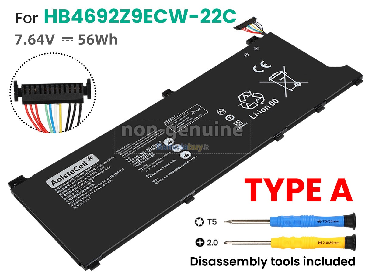 Batteria per Huawei MATEBOOK D 14 (2020)