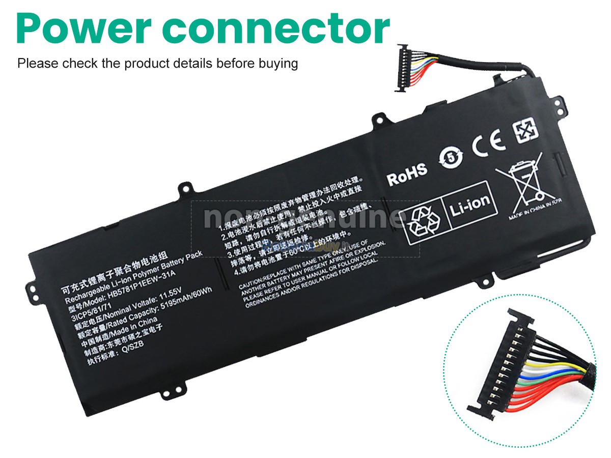 Batteria per Huawei HKD-W76