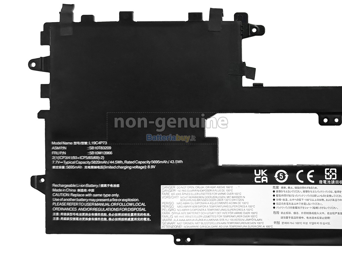Batteria per Lenovo 5B10W13966