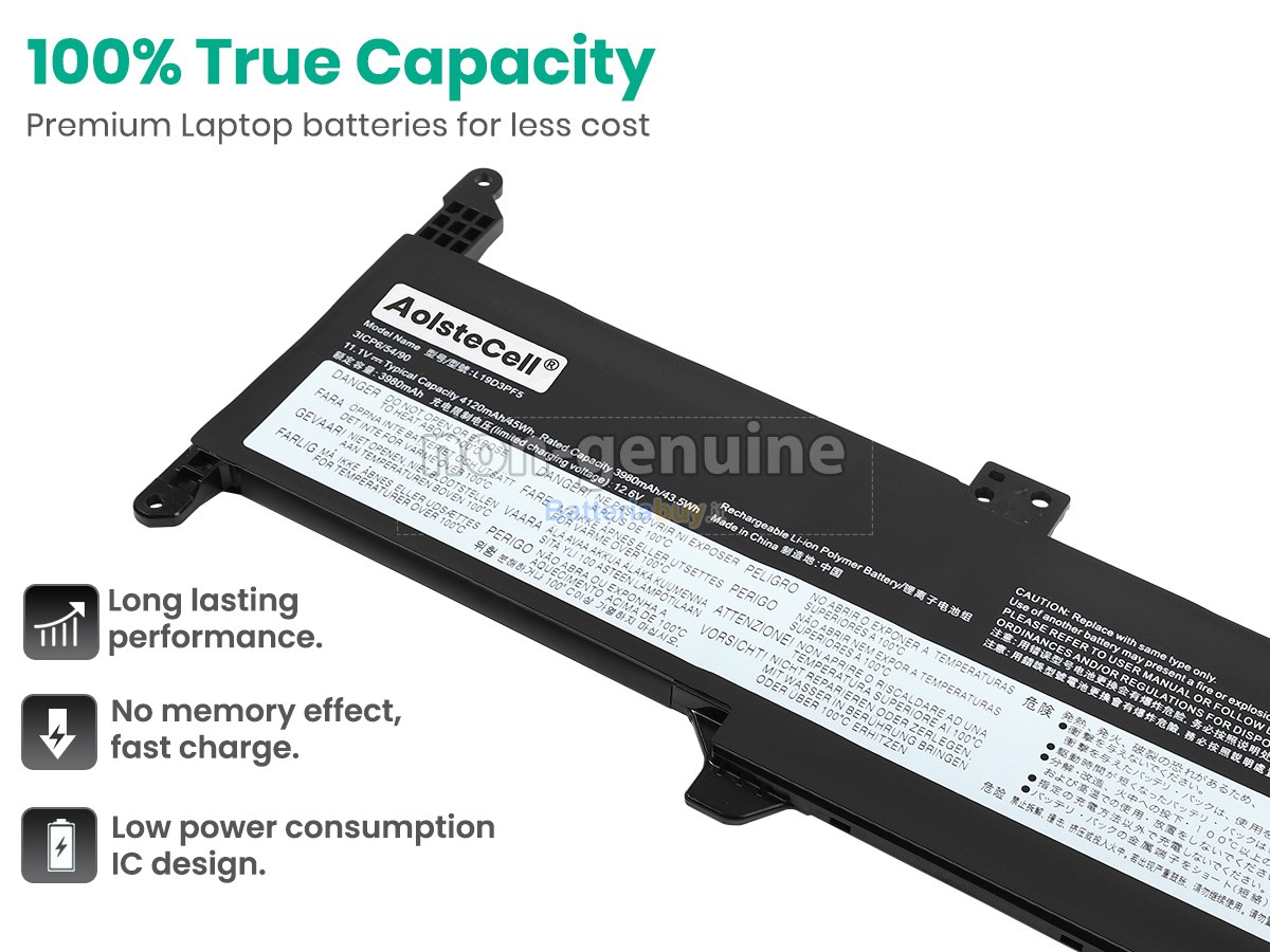 Batteria per Lenovo V15 G1-IML-82NB0046GE