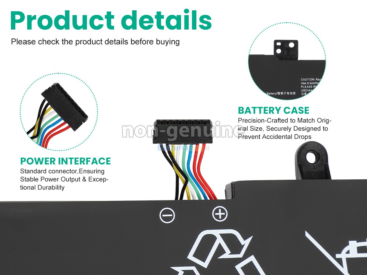 Batteria per Lenovo V15 G1-IML-82NB0046GE