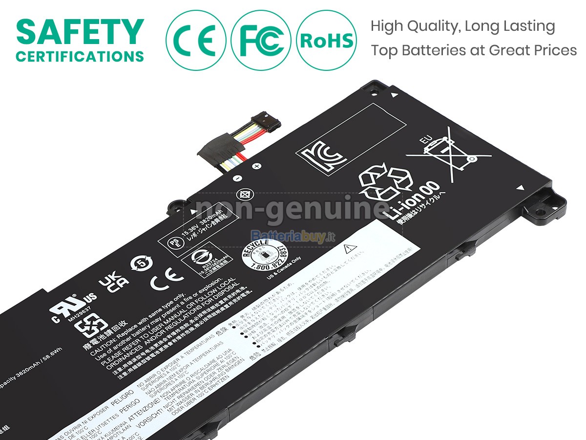 Batteria per Lenovo THINKBOOK 16 G6 ABP-21KK002PLT