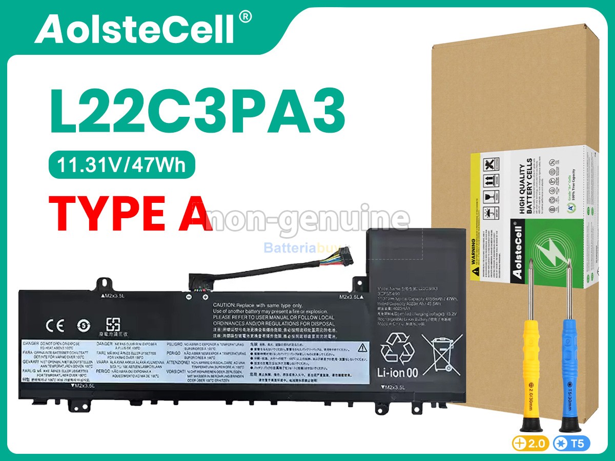 Batteria per Lenovo IdeaPad SLIM 5 16ABR8-82XG006DUK