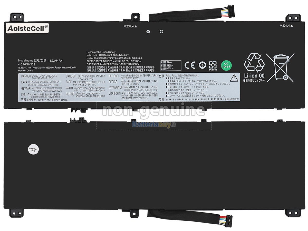 Batteria per Lenovo YOGA 7 16ARP8