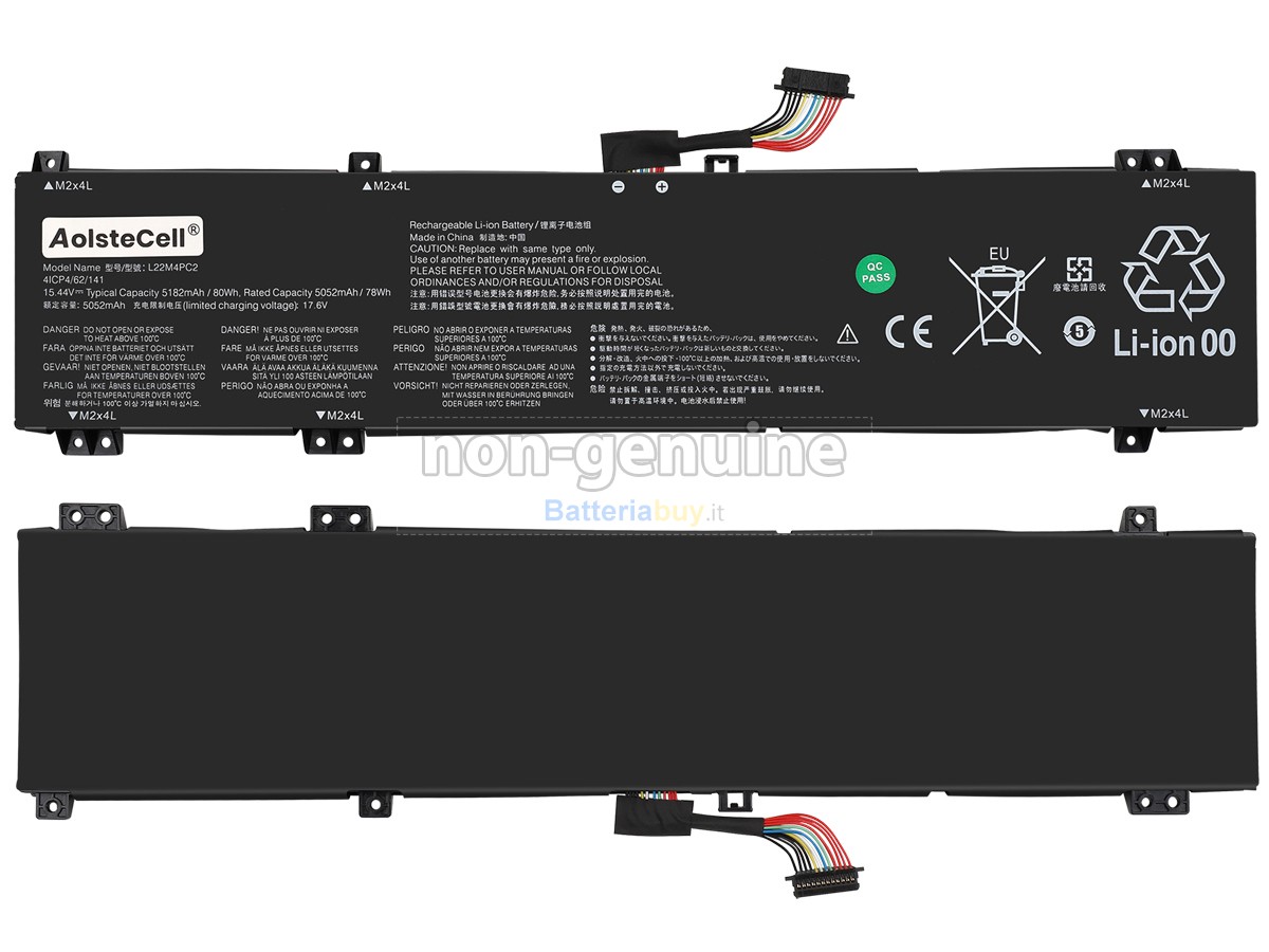 Batteria per Lenovo L22D4PC2