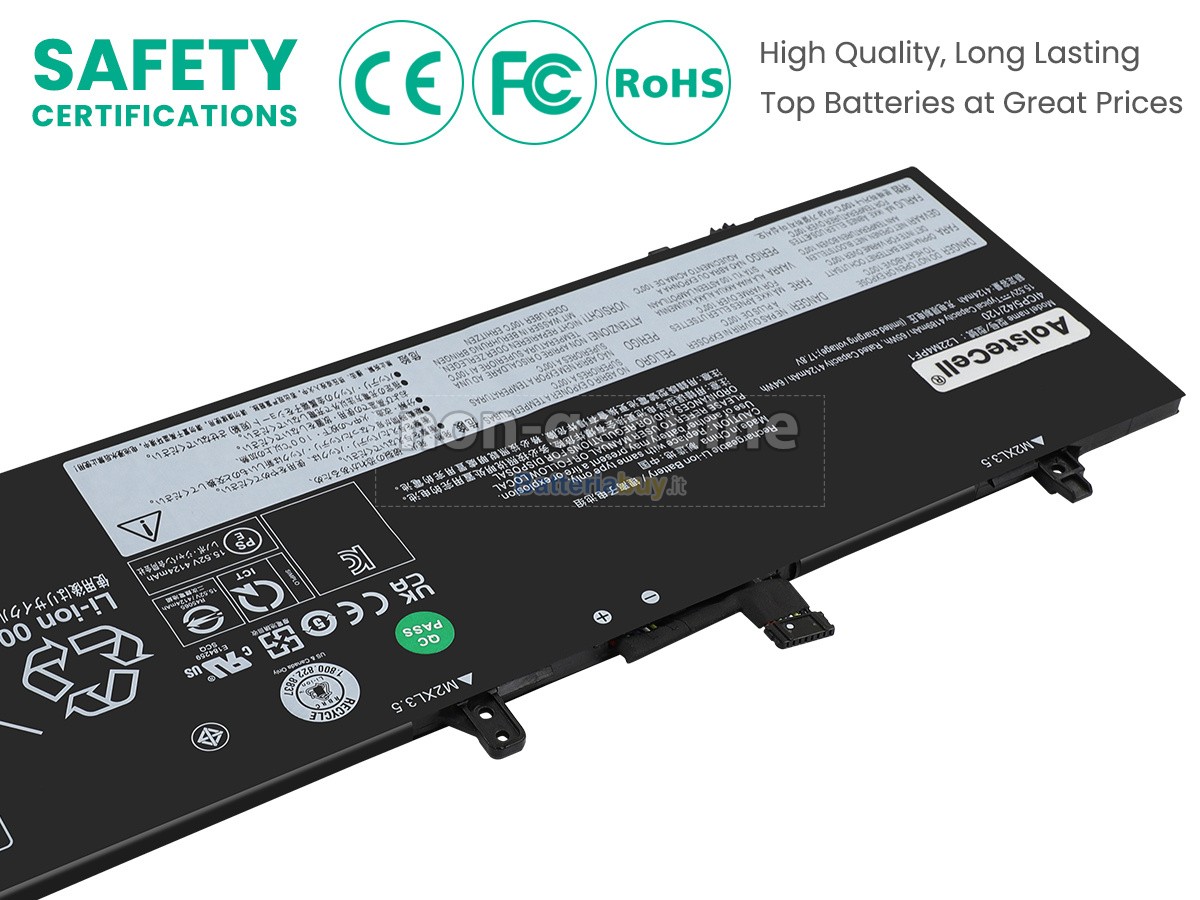 Batteria per Lenovo YOGA SLIM 6 14IAP8-82WU