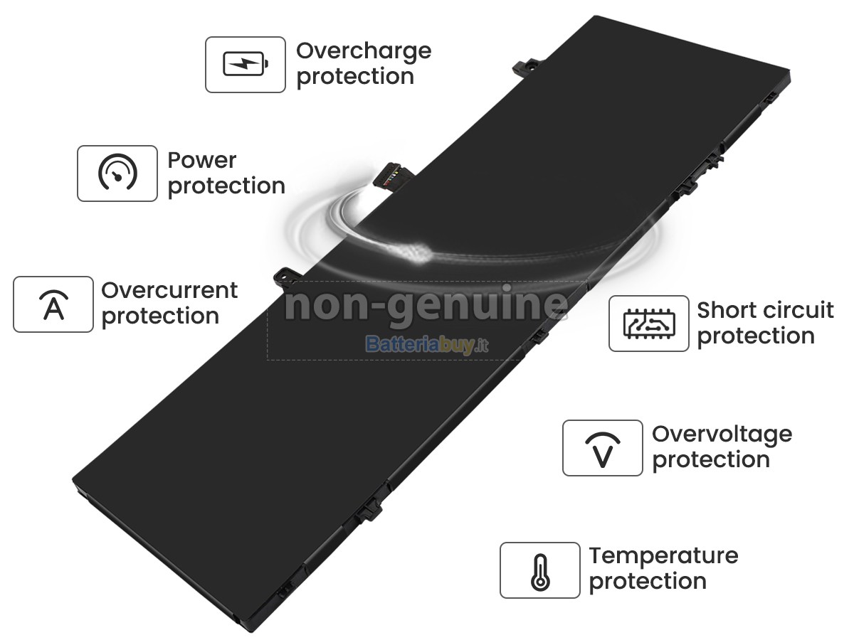 Batteria per Lenovo YOGA SLIM 6 14IAP8-82WU