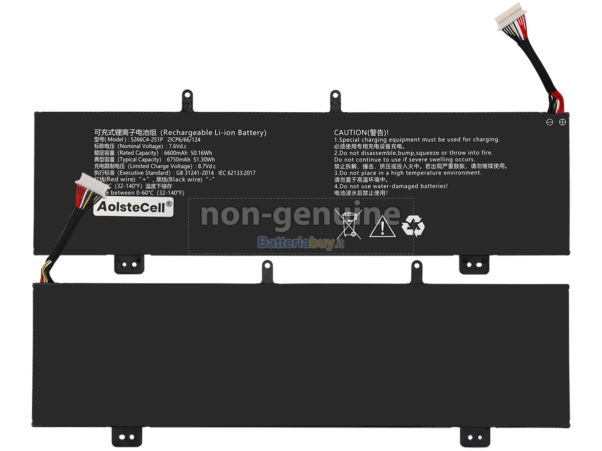 Batteria per Mechrevo 5266C4-2S1P