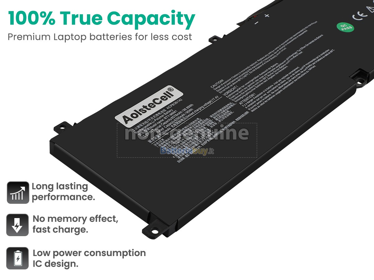 Batteria per MSI STEALTH GS77 12U