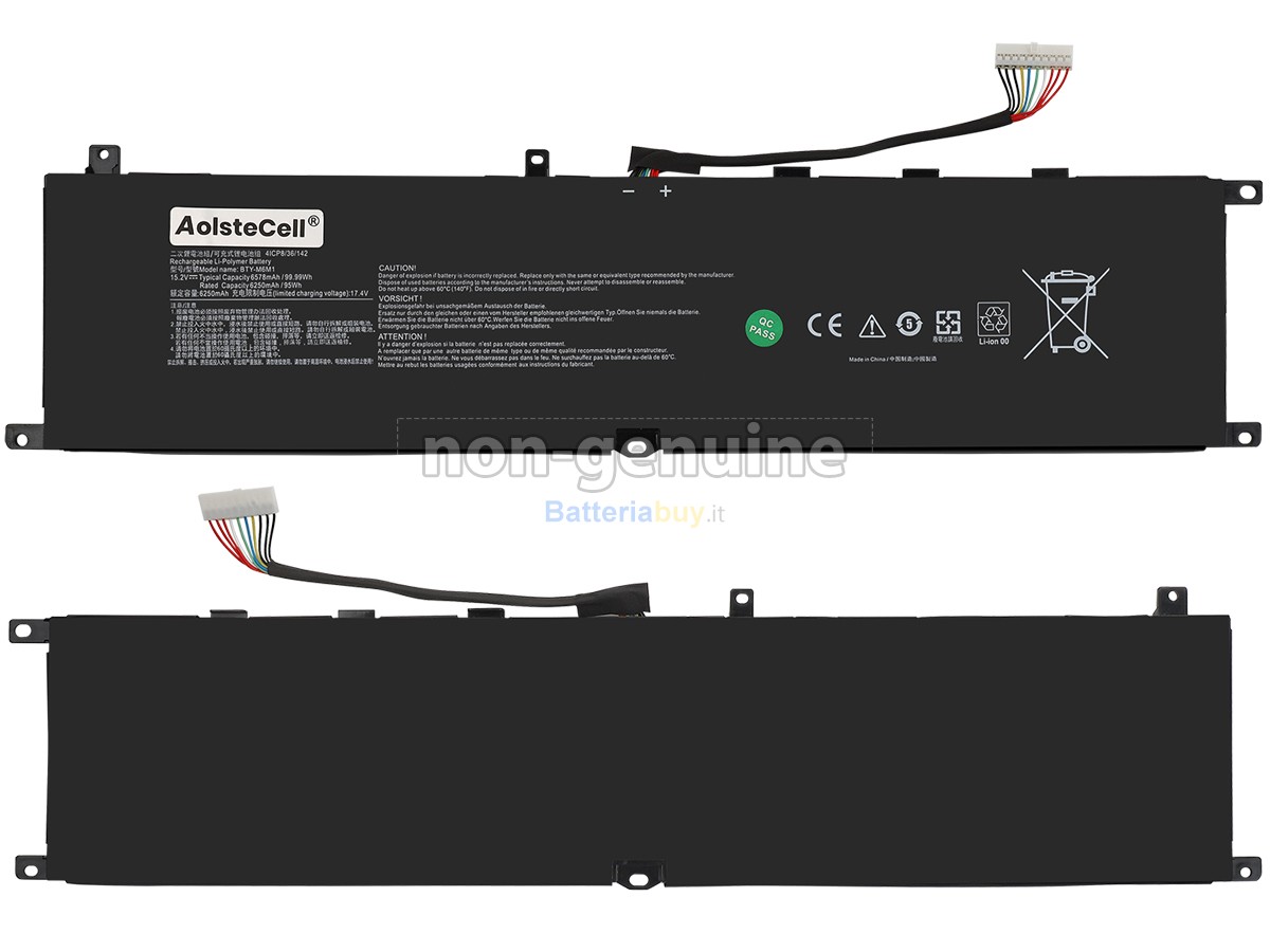 Batteria per MSI STEALTH GS77 12U