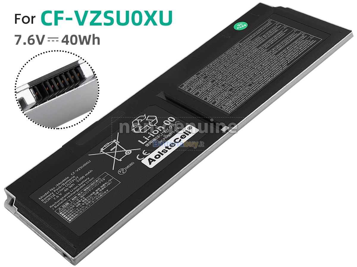 Batteria per Panasonic CF-XZ6